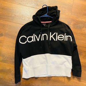 Calvin Klein size M with hoodies
